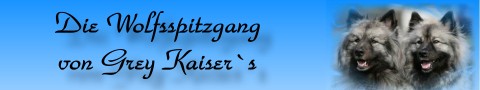 Banner die Wolfsspitzgang Grey Kaiser`s