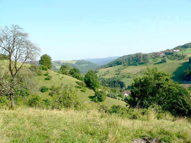 Landschaft - Obere Rosteige